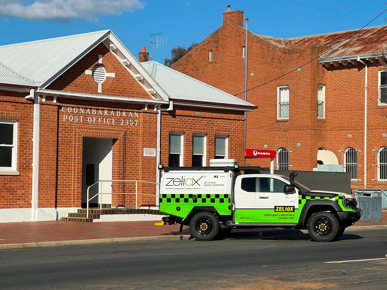 Zeliox Truck in Coonabarabran